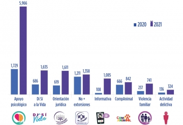 The attentions we offer young people 18 to 25 of age increase 